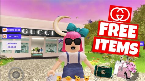 how to get free items Gucci town